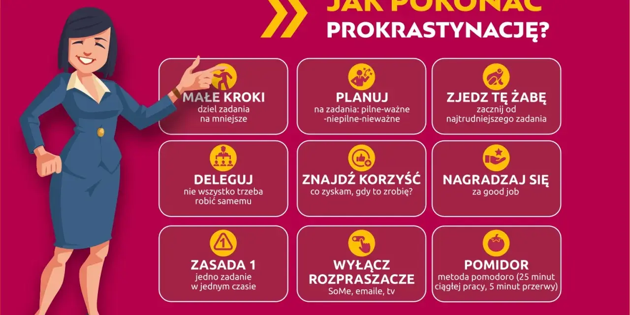 Jak zdobyć motywację? Pokonaj prokrastynację i wypalenie!