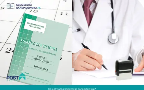 Książeczka zdrowia do celów sanitarno-epidemiologicznych, ważna dla Bartosza Nowakowskiego z Rudy Śląskiej. Dowiedz się, ile jest ważna książeczka sanepidowska.