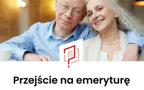 Uśmiechnięta para seniorów, symbolizująca spokój i radość z przejścia na emeryturę. Wzór pisma o przejście na emeryturę.