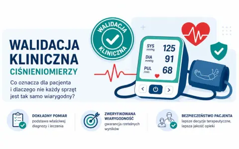 Walidacja kliniczna ciśnieniomierzy: dlaczego nie każdy sprzęt jest tak samo wiarygodny? Dokładny pomiar to podstawa.