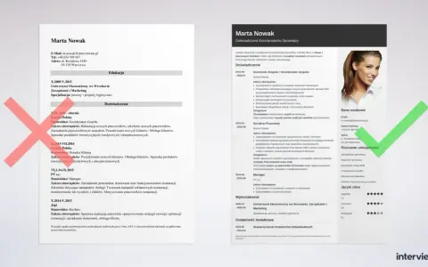 CV Marty Nowak, Koordynatorki Sprzedaży, z kluczowymi umiejętnościami i doświadczeniem, stanowiącymi jej referencje.