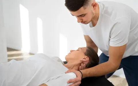 Masażysta wykonuje terapię manualną. Zastanawiasz się, ile zarabia masażysta?