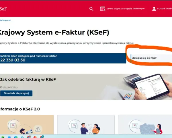 Zaloguj się do KSeF, aby dowiedzieć się, jak wystawić fakturę w KSeF. Platforma KSeF ułatwia zarządzanie fakturami.