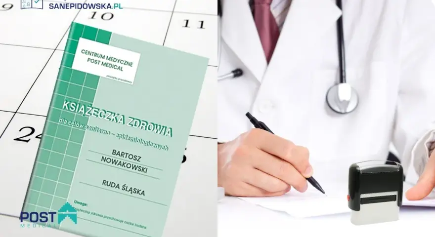 Książeczka zdrowia do celów sanitarno-epidemiologicznych, ważna dla Bartosza Nowakowskiego z Rudy Śląskiej. Dowiedz się, ile jest ważna książeczka sanepidowska.