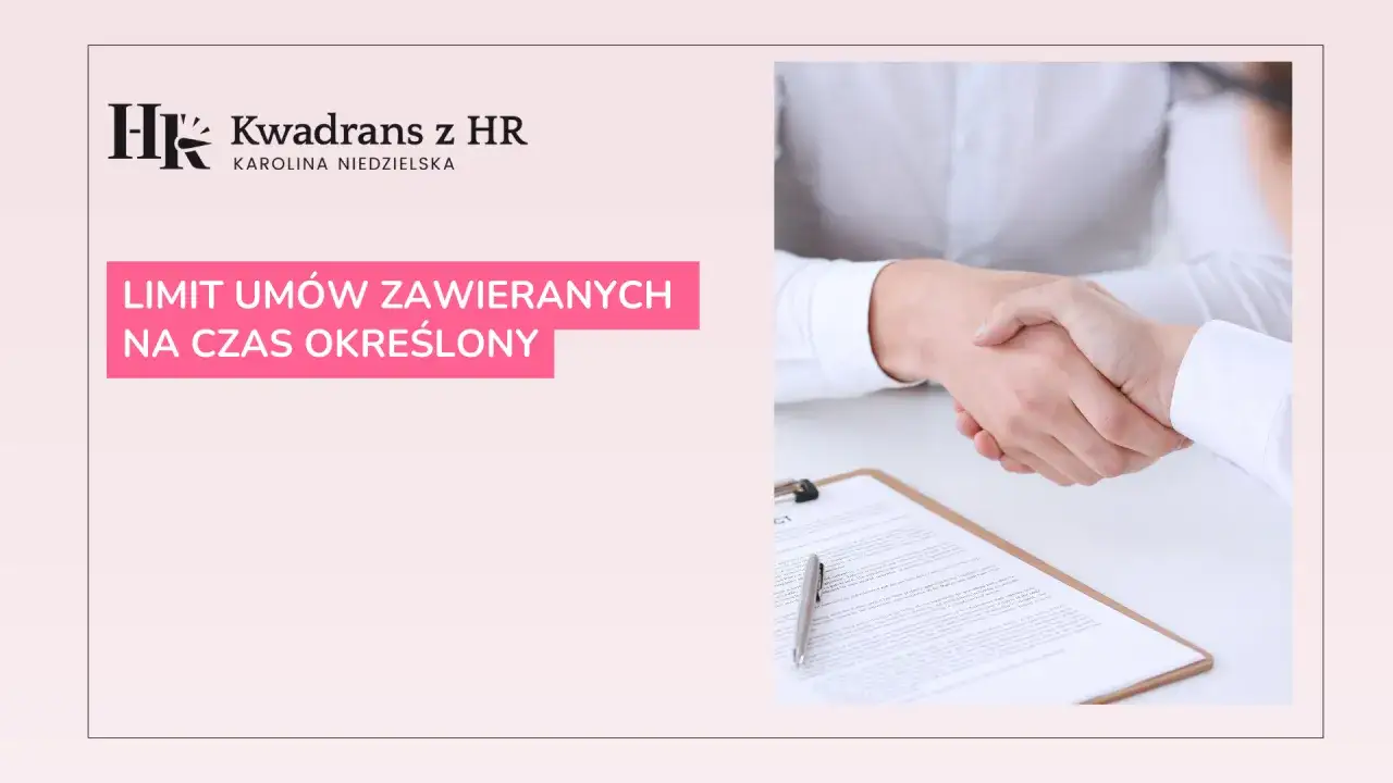 Uścisk dłoni po podpisaniu umowy na czas określony. Logo