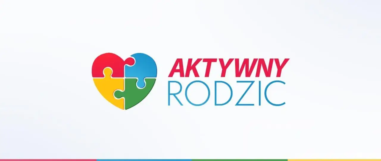 Logo z sercem z puzzli i napisem 