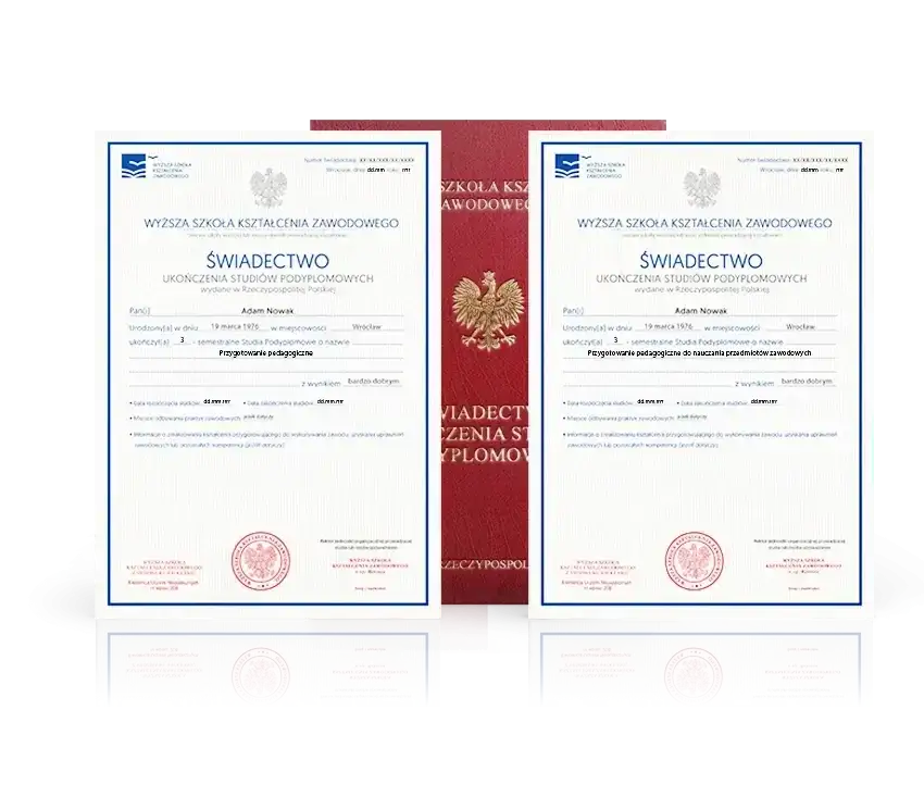 Certyfikat przygotowania pedagogicznego